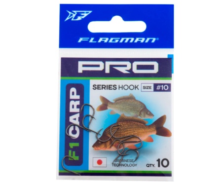 Гачки Flagman F1 Pro Carp №10