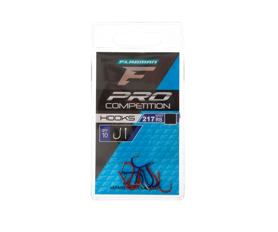 Крючки Flagman Pro Competition 217 Red/Blue №10 #2