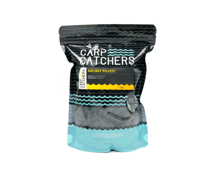 Пеллетс Carp Catchers Halibut Pellets 1кг 6мм
