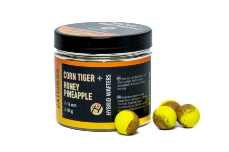 Бойли Hybrid Wafters Carp Catchers CORN TIGER&HONEY PINEAPPLE 16мм