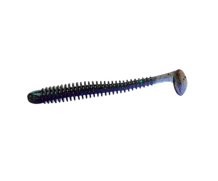 Силікон Crazy Fish Vibro Worm 4.5'' #50d кальмар