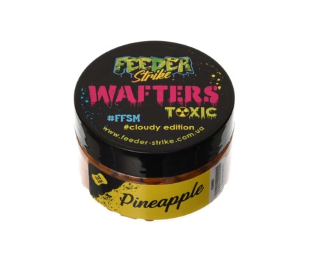 Бойлы Feeder Strike Wafters Toxic 6x8мм Pineapple