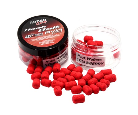 Бойли Adder Carp Avid Hook Wafters Dambels Strawberry 14-16мм