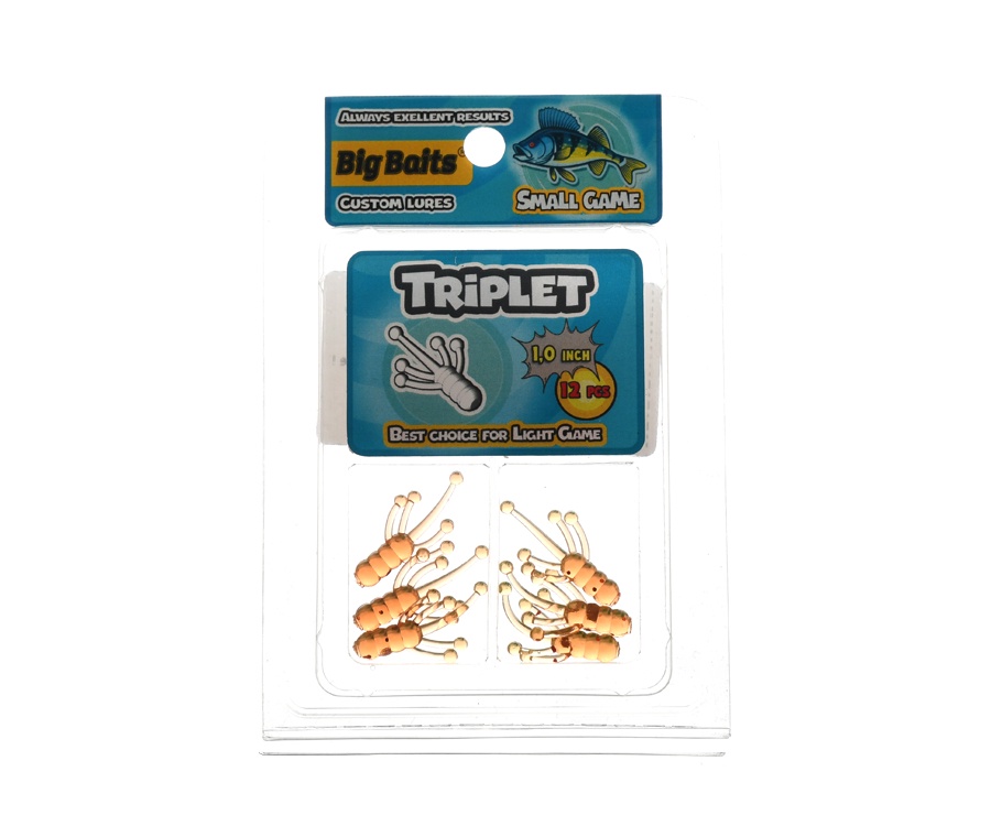 Нимфа Big Baits Triplet 1" #107 Motoroil