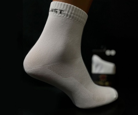 Шкарпетки спортивні Optimist середні 2 пари White 38-40