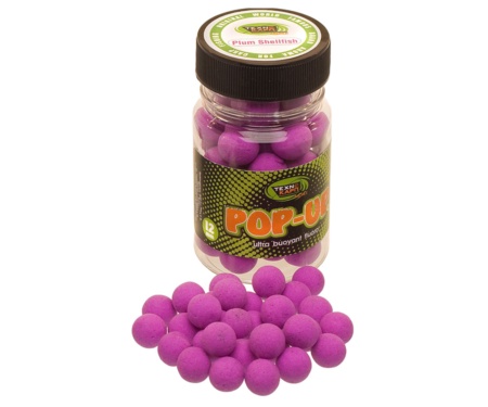 Бойли Technocarp Pop-Up Plum Shellfish 10мм 25г