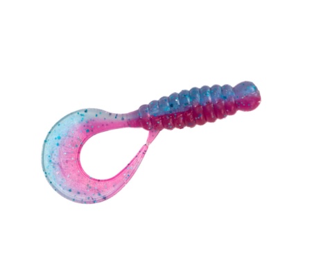Твистер Angry Baits Twister 2.2" Clear Morning dawn UV