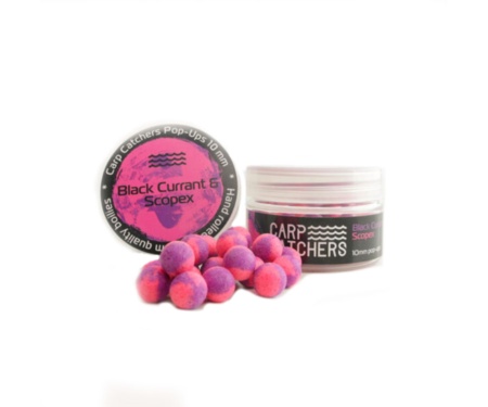 Бойлы pop-up Carp Catchers Black Currant&Scopex 10мм