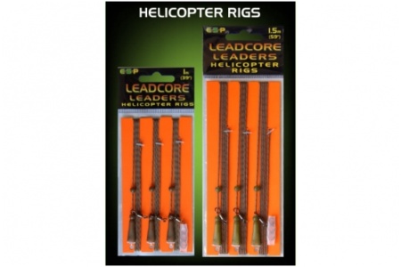 Оснастка на ледкоре Esp Heli Rigs 1 м Weedy Green
