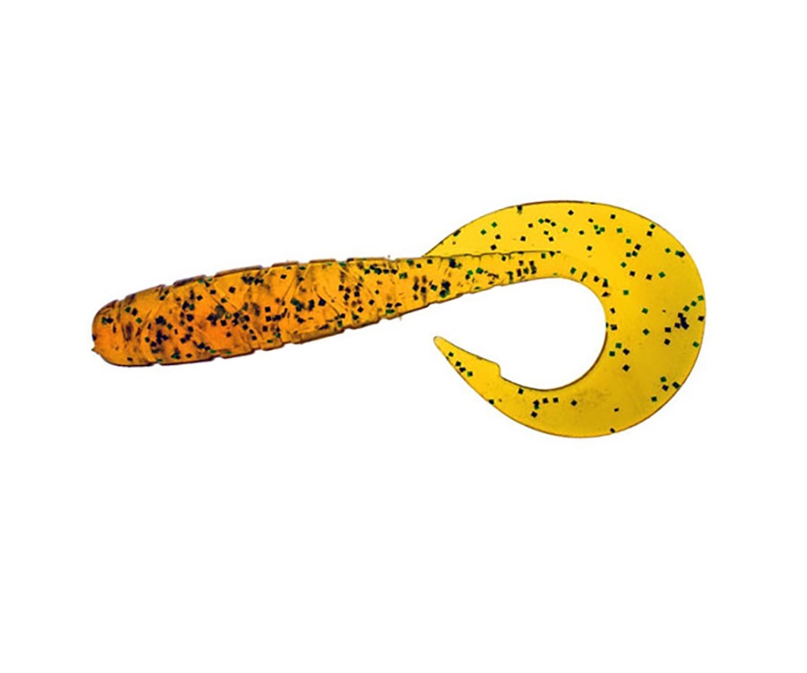 Твистер Fishup Mighty Grub 4.5" #036 Caramel Green Black