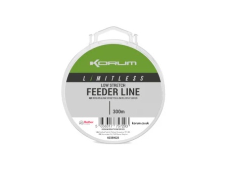 Леска Korum Limitless Low Stretch Feeder Line 0.23мм