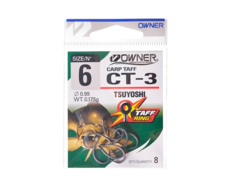 Гачки Owner Carp Taff CT3 53273 №6