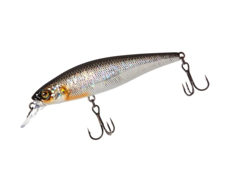 Воблер Jackall Squad Minnow 80SP 82мм 9.7г HL Silver & Black