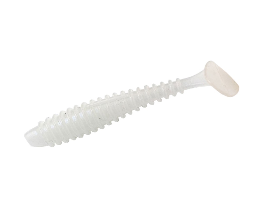 Виброхвост Angry Baits Fatik 2.8" White UV