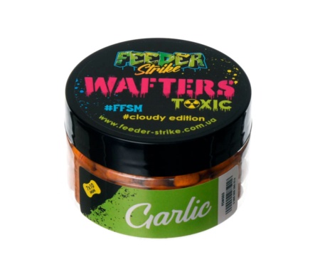 Бойлы Feeder Strike Wafters Toxic 7x10мм Garlic