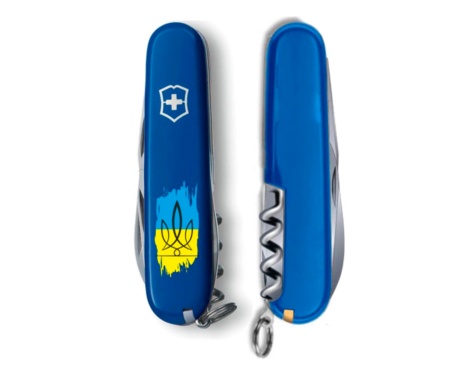 Мультитул Victorinox Spartan Ukraine 1.3603.2_T1026u