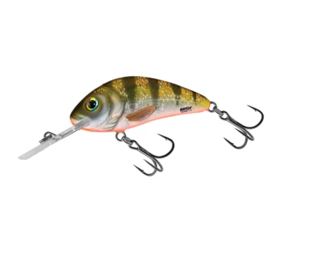 Воблер Salmo Rattlin'Hornet FLO 6.5см Yellow Holographic Perch