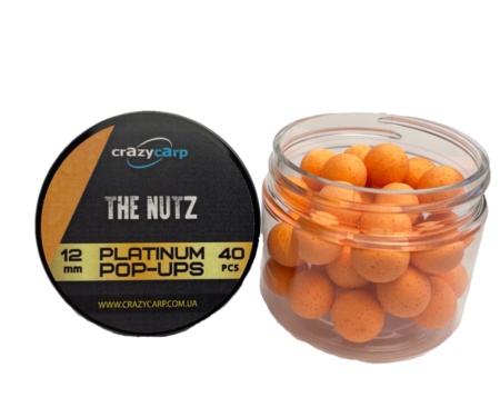 Бойли Crazy Carp Platinum Pop-Ups The Nutz 12мм