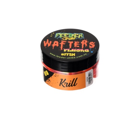 Бойлы Feeder Strike Wafters Fluoro 7x10мм Krill