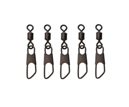 Фідерна застібка з вертлюгом Flagman Feeder Snap Link Swivels M