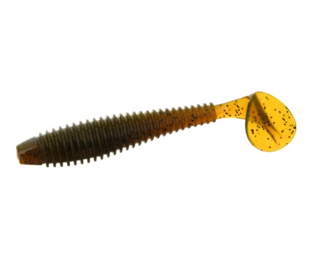Силікон Flagman Mystic Fish Fat 3.8" #120 Green Pumpkin
