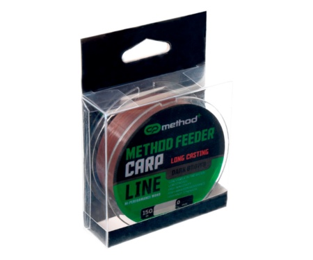 Леска Carp Pro Method+ Method Feeder Carp Dark Brown 150м 0.30мм