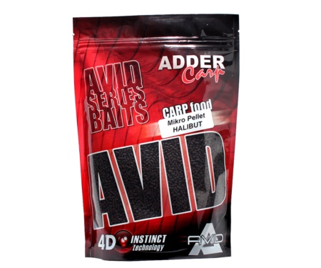 Пеллетс Adder Carp Avid Mikro Pellet 2мм 300г Halibut