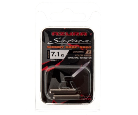 Грузило Azura Safina Tungsten Skinny Drop Shot 7.1г