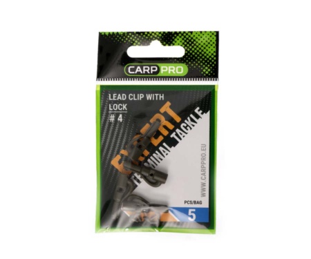 Безопасная клипса + фиксатор Carp Pro (5 шт)