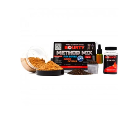 Прикормка Bounty Method Mix 4in1 Squid / Octopus