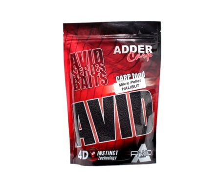 Мікропеллетс Adder Carp Mikro Pellet Avid Red Halibut 300г, 2мм