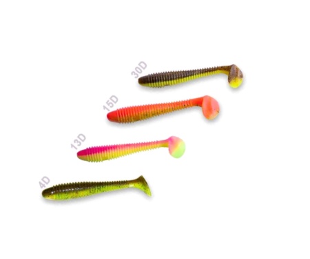Силікон Crazy Fish Vibro fat 4"  #M116 кальмар