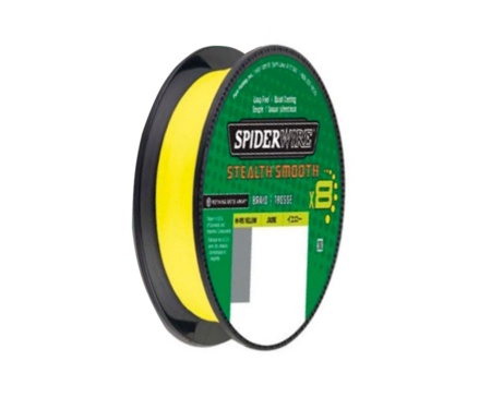 Шнур Spiderwire Stealth Smooth 8 Braid 150м Bright Yellow 0.07мм