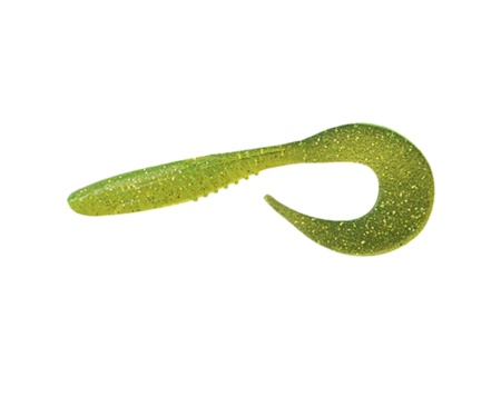 Силікон Fishing Drugs Gungsta Twist 3.0" Chartreuse
