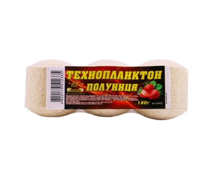 Технопланктон 3K Baits клубника 180 г