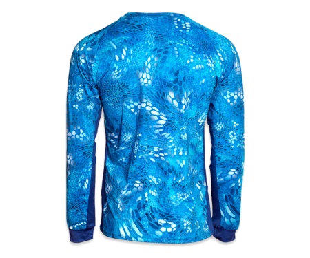 Дышащая джерси женская Veduta Reptile Skin Blue Water L
