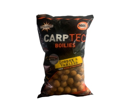 Бойли Dynamite Baits Carp-Tec Scopex & Vanilla 20мм 1кг