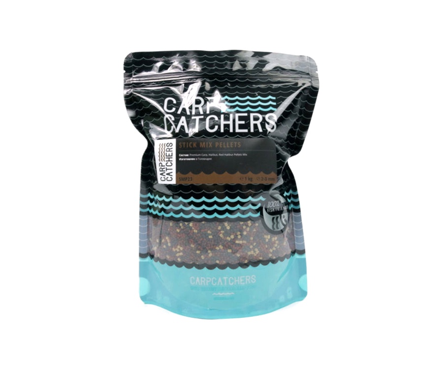 Пелетс Carp Catchers Stick Mix Pellets 1кг 2-3мм