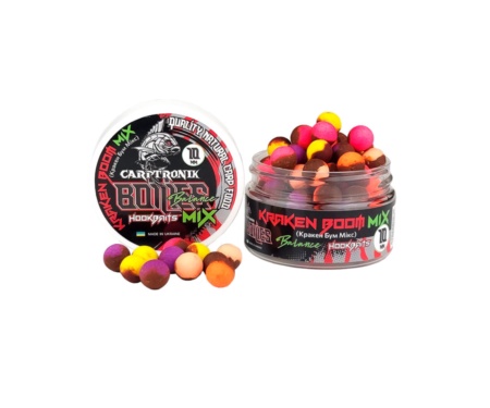 Бойли Carptronik Balance 10мм Kraken Boom MIX color
