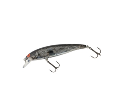 Воблер Bomber 14 Long A 8.9см 10.6г Silver Flash Black Back