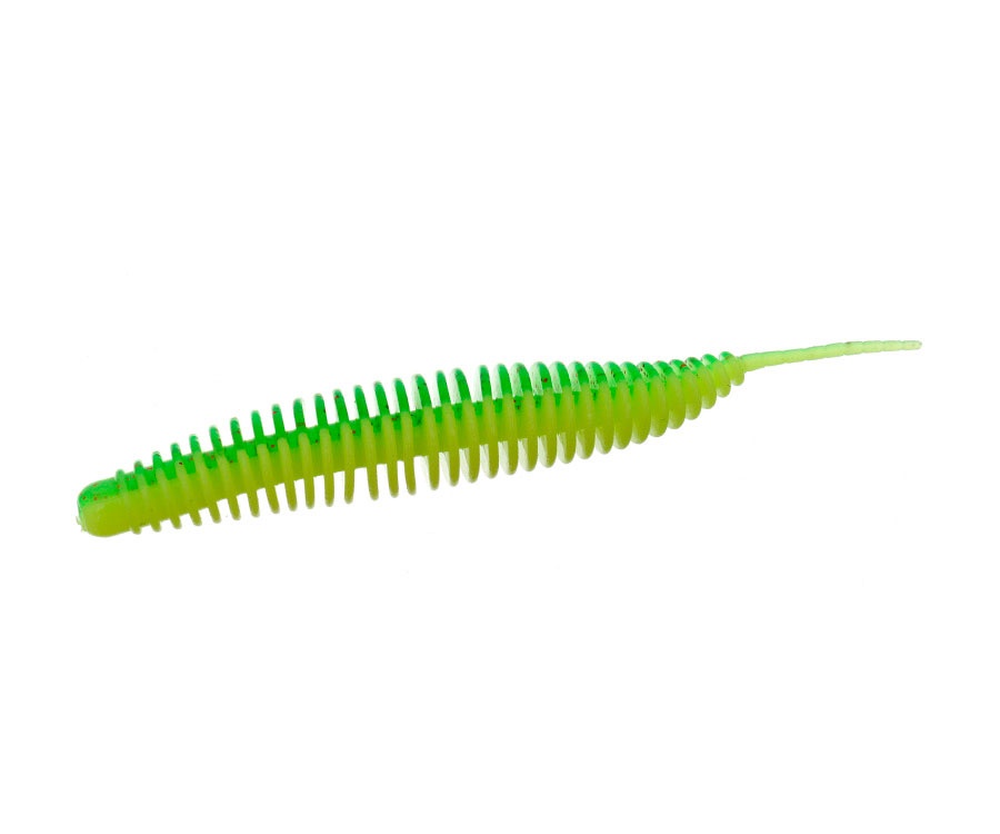 Силикон Flagman Hitomi 3.5" #1527 Lime/Lime Chartreuse