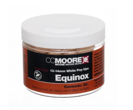 Бойли CC Moore Equinox White Pop-Ups 13-14 мм
