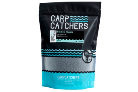 Пеллетс прикормочный Carp Catchers HIGH OIL PELLETS 4.5мм 1кг