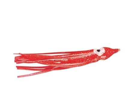 Оснастка морская Fladen Octopus Red Fluo 9см