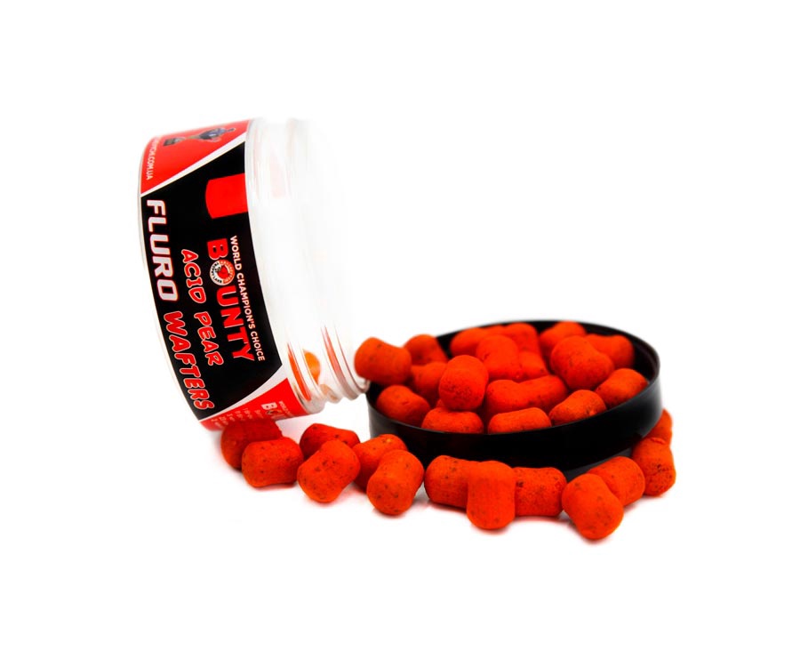Бойлы Bounty Fluro Wafters 9x12мм Acid Pear
