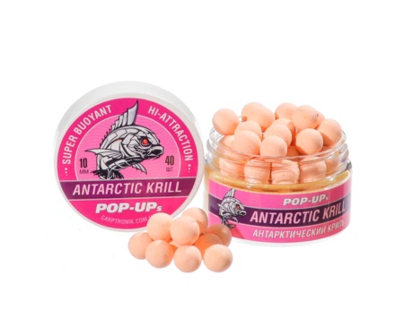 Бойлы Carptronik Pop-up 10мм Antarctic krill