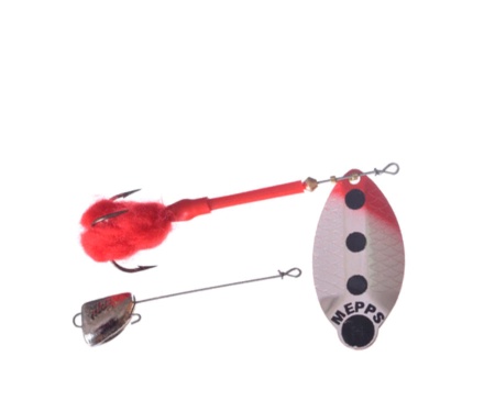 Блешня Mepps Lusox Fluo Hot Hot Red/Silver 20.5г
