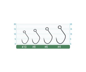 Крючки Owner 51724 SBL-37M Teflon №6 #3