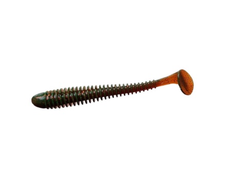 Силікон Crazy Fish Vibro Worm 5'' #14 кальмар
