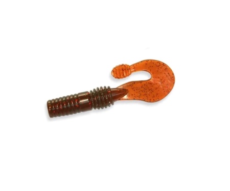 Твистер Crazy Fish Powertail 2.8" #10 жареная рыба